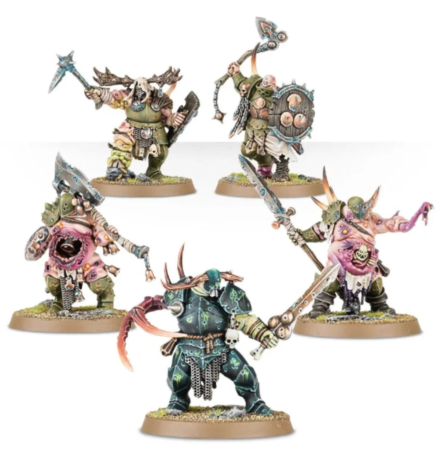 Age of Sigmar: Maggotkin of Nurgle - Putrid Blightkings