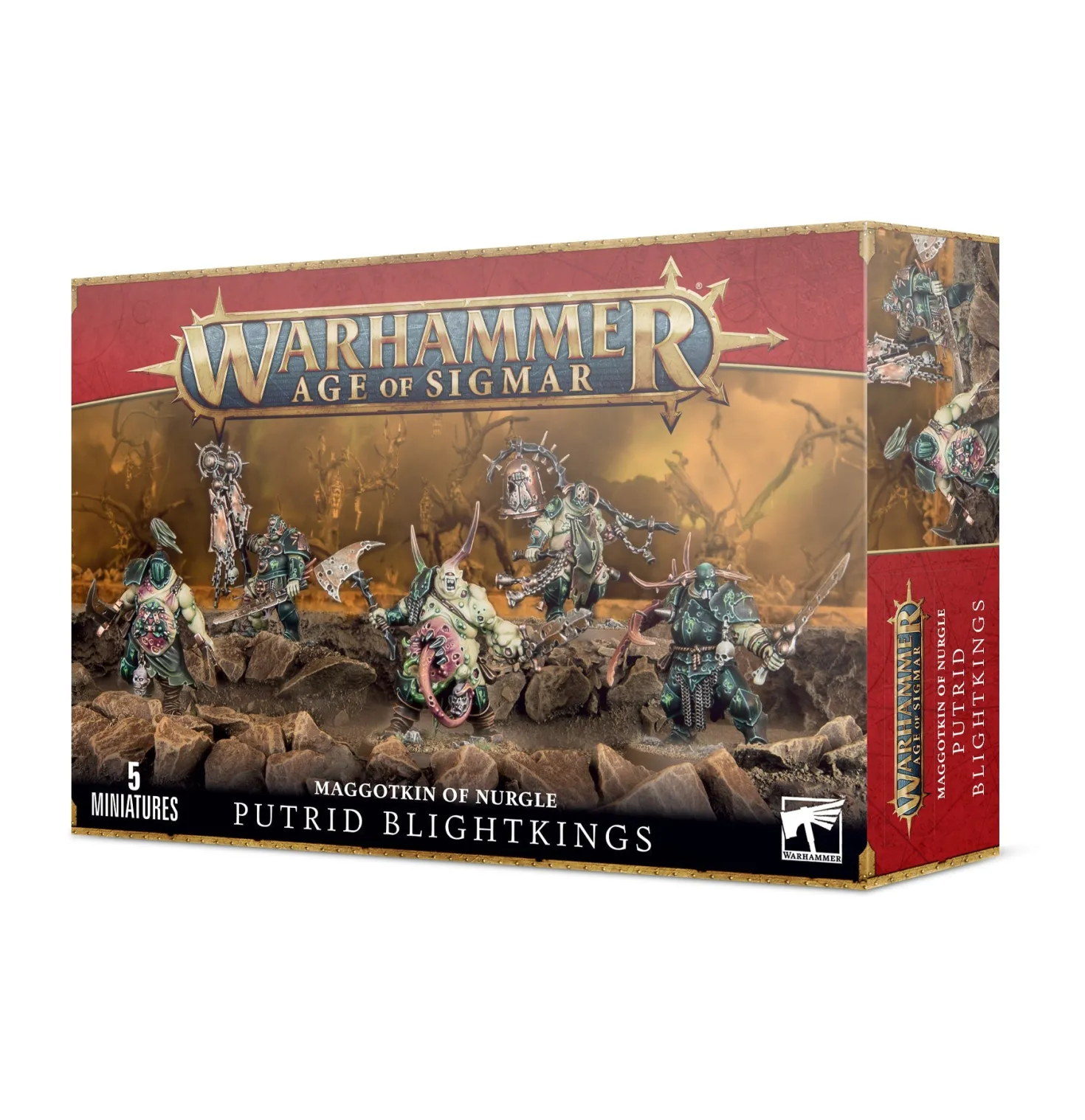 Age of Sigmar: Maggotkin of Nurgle - Putrid Blightkings