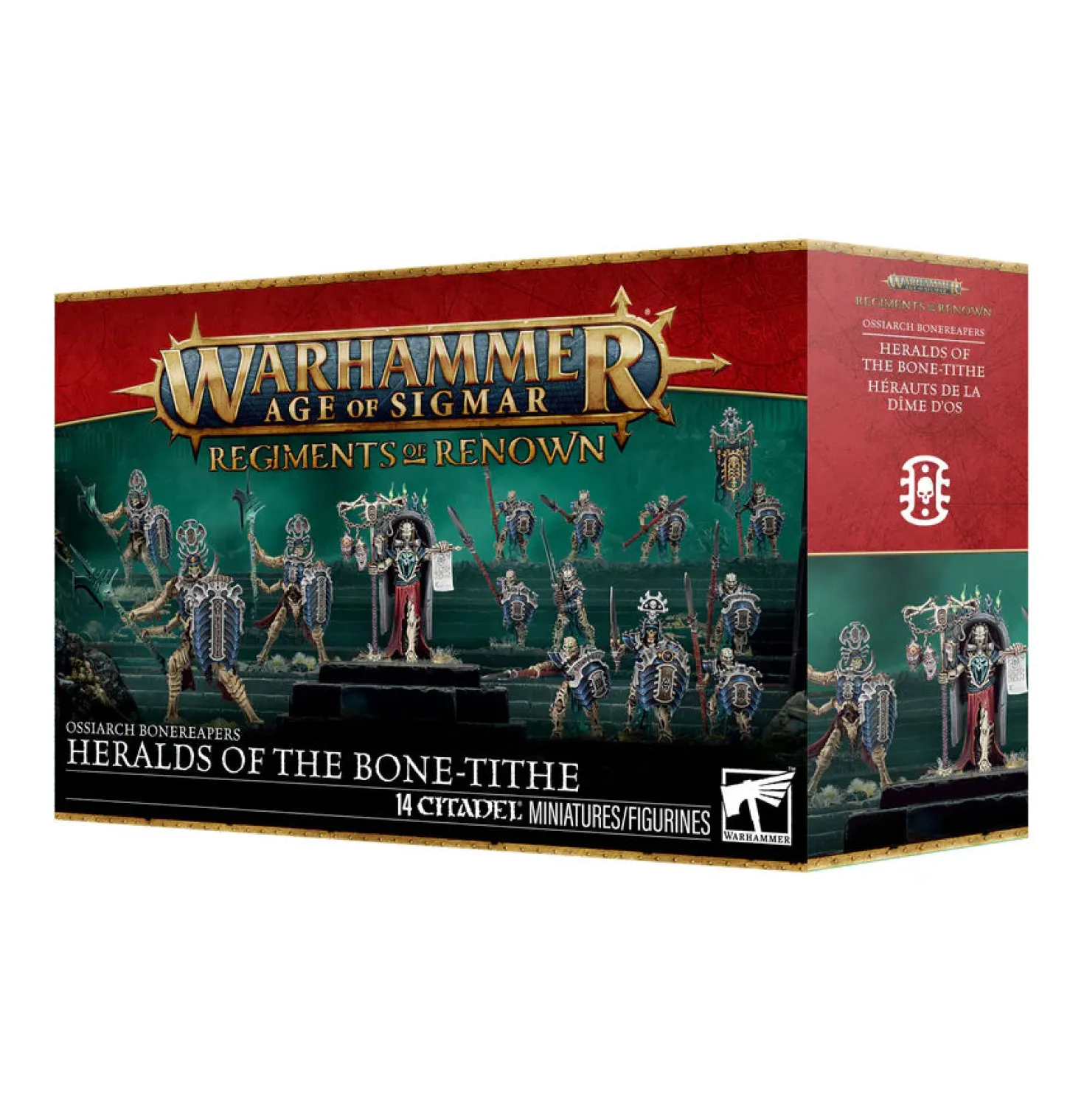 Age of Sigmar: Ossiarch Bonereapers - Heralds of the Bone-tithe - Regiment of Renown