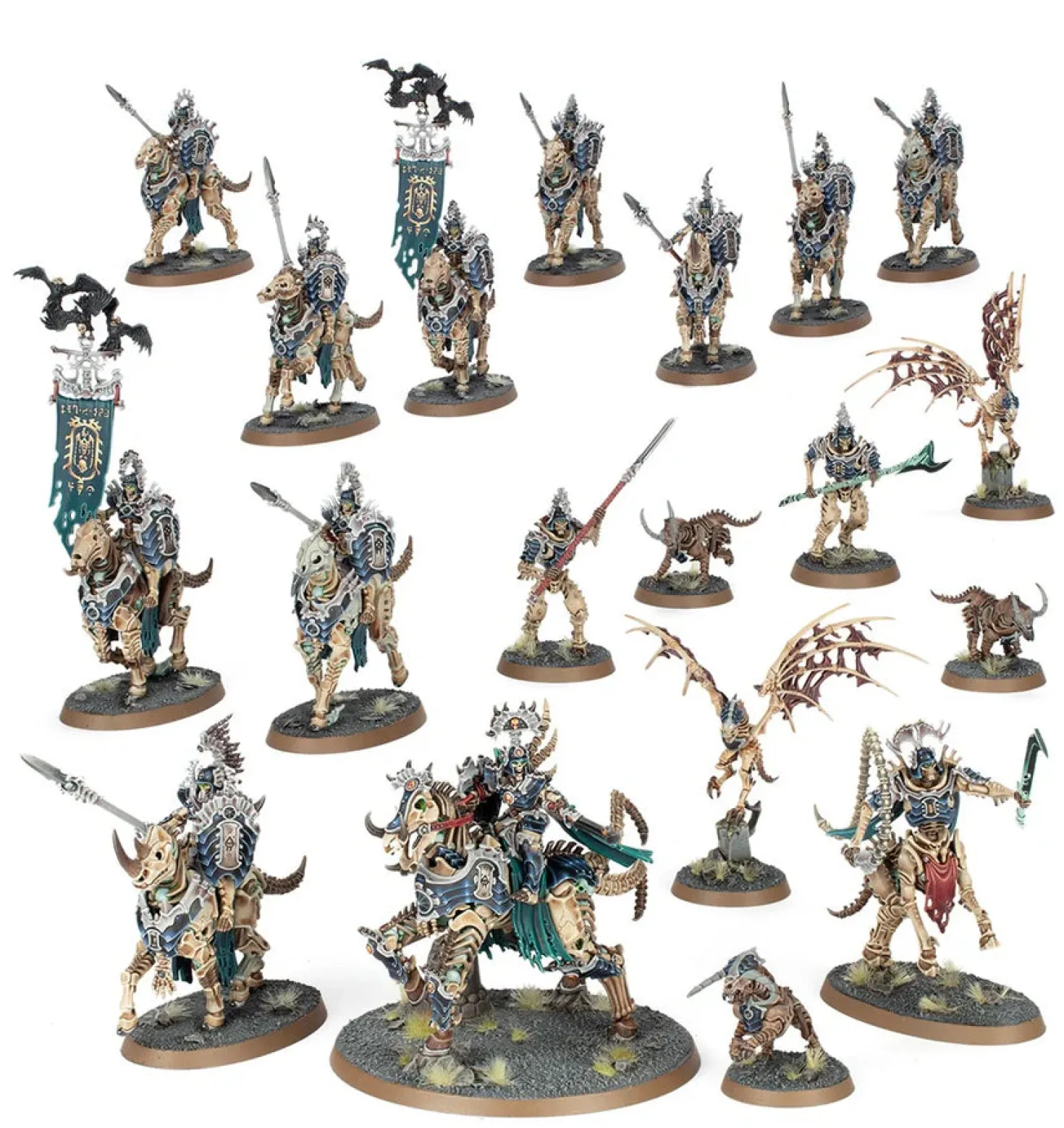 Age of Sigmar: Ossiarch Bonereapers - Kavalos Vanguard - Spearhead