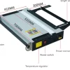 Akryl Bukkemaskine F650-3S
