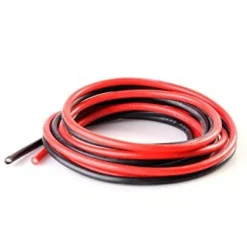 22AWG - Silicone Wire - 2pin - Black-Red - 1m