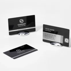 Bambu Lab - Aluminium Business Cards - Black (10pcs)