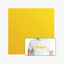 Bambu Lab - Matte Heat Transfer Vinyl - Lemon Yellow (10pcs)