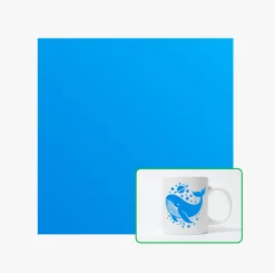 Bambu Lab - Matte Removable Adhesive Vinyl - Blue (10pcs)