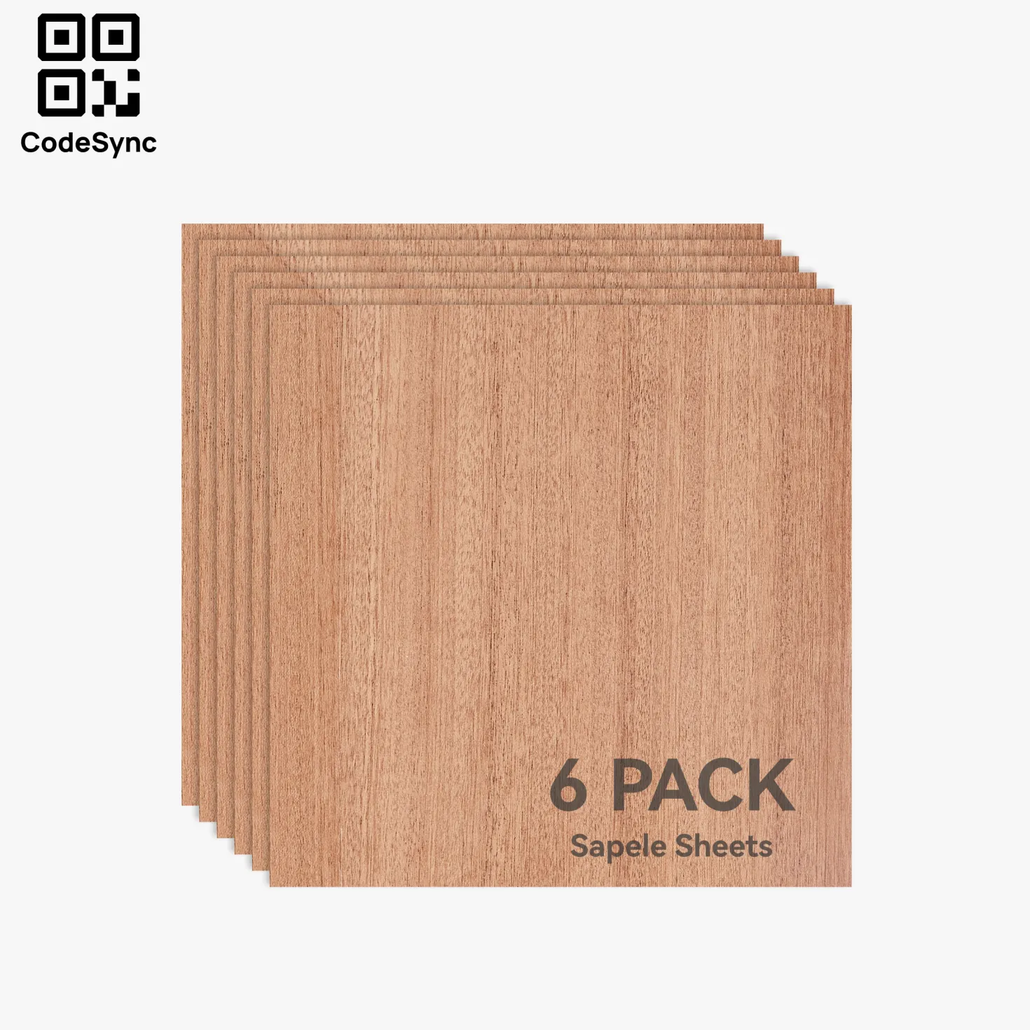 Bambu Lab - 3mm Sapele Plywood (6pcs)