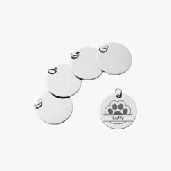 Bambu Lab - ø20mm - Small Round Stainless Steel Tag (5pcs)