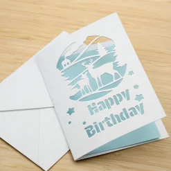 Bambu Lab - Pearlescent White Greeting Card Set (2pcs)