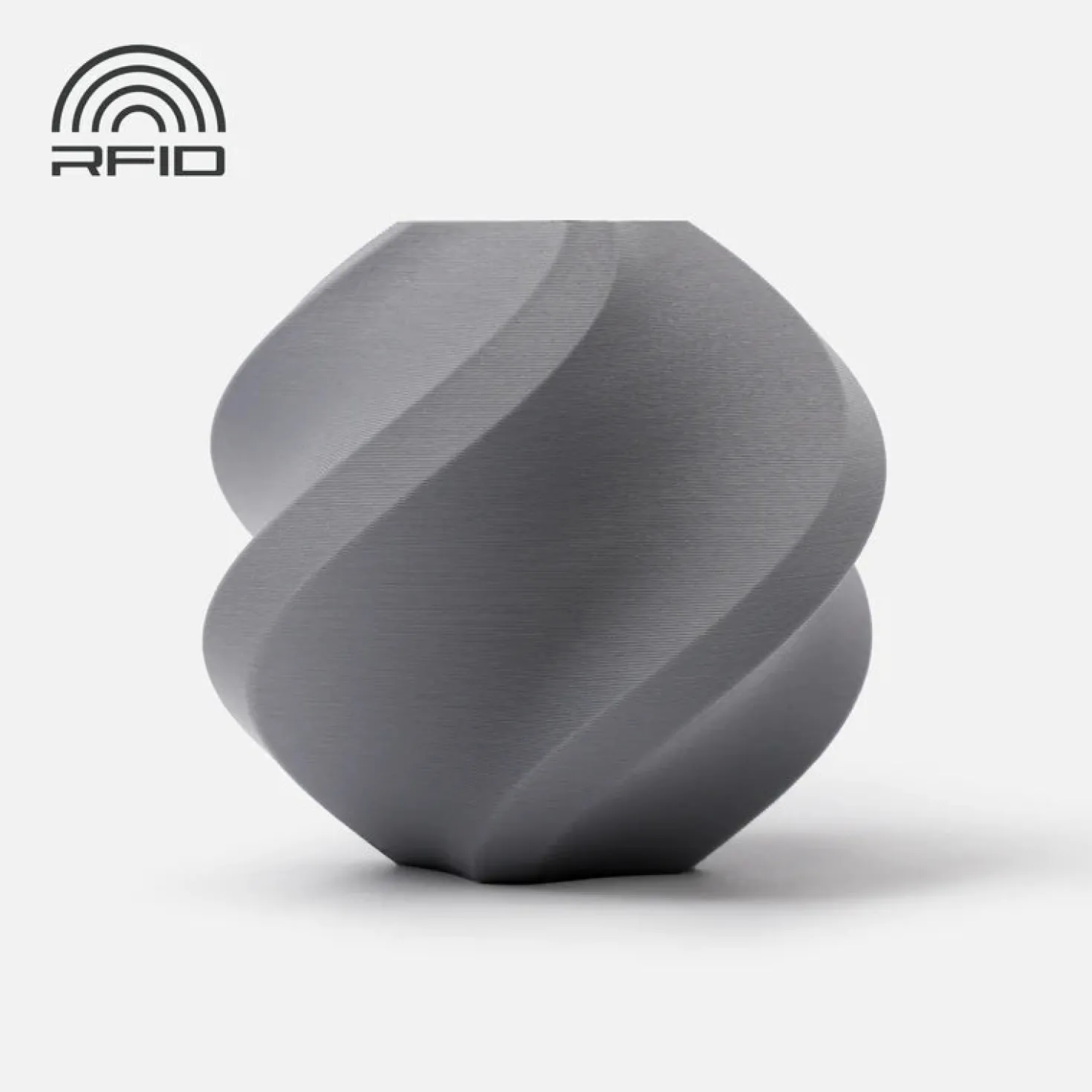 Bambu Lab - PLA Matte - Ash Grey - 1.75mm - 1kg - Refill