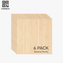 Bambu Lab - 300x300x3mm Bamboo Wood(6pcs)
