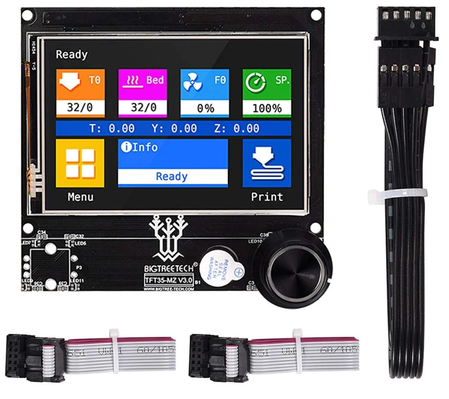 BigTreeTech - TFT35 - MZ V3.0 - Touch Smart Screen - Ex. Anycubic Mega Zero Upgrade