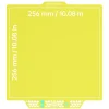 BIQU - Panda Buildplate - CryoGrip Pro - Glacier (Fine Texture) Yellow - P2S, X1/P1/A1 Series - 258x275mm