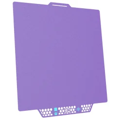 BIQU - Panda Buildplate - CryoGrip Pro - Glacier (Fine Texture) Purple - P2S, X1/P1/A1 Series - 258x275mm