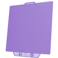 BIQU - Panda Buildplate - CryoGrip Pro - Glacier (Fine Texture) Purple - P2S, X1/P1/A1 Series - 258x275mm