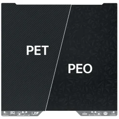 BIQU - Panda Buildplate - PEO+PET Double-Sided Spring Steel Sheet - H2D/H2S