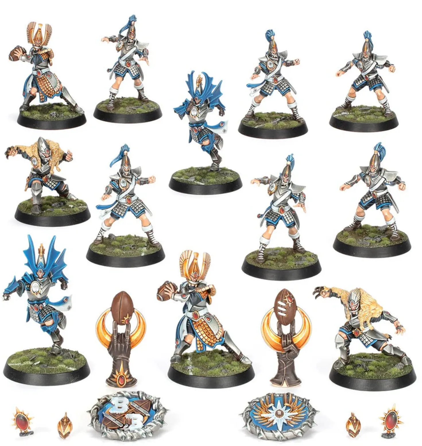 Blood Bowl: High Elf Blood Bowl Team: The Caledor Dragons
