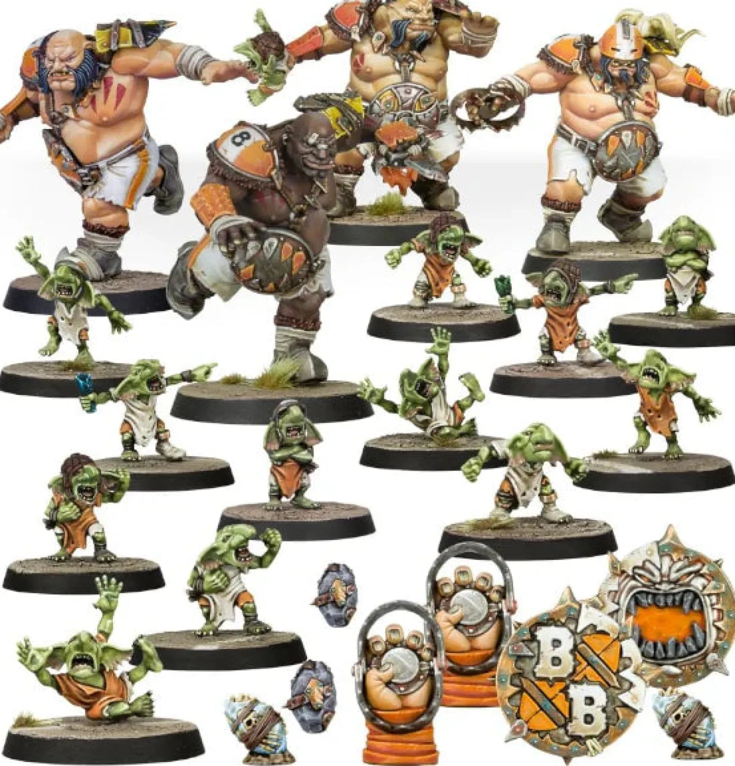 Blood Bowl: Ogre Team - Fire Mountain Gut Busters