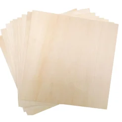 Creality 3D - Basswood Plywood Sheet - 300x300x3mm - 10 pcs - Laser Engraver
