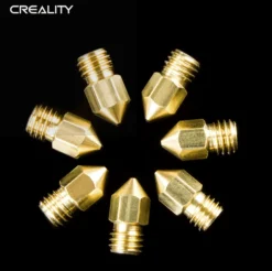 Creality 3D - Brass MK Nozzle - 1.0mm - 5 pcs - Ender-3 Series, Ender-5 Series, CR-10 Series