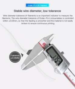 Creality 3D - Ender PLA - Grey - 1.75mm - 1kg