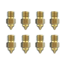 Creality 3D - High-End Brass Nozzle Kit - Ender-3 Series, Ender-5 Series, Ender-2 Series, CR-10 Series