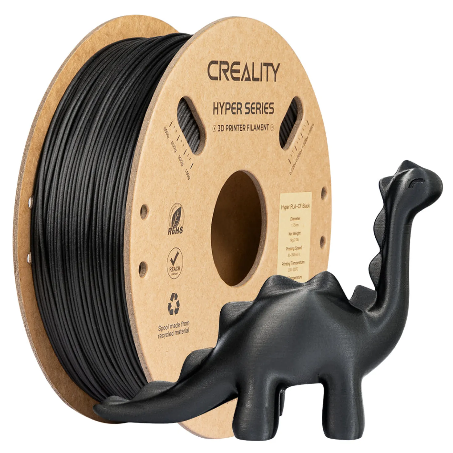 Creality 3D - Hyper PLA-CF - Black - 1.75mm - 1kg