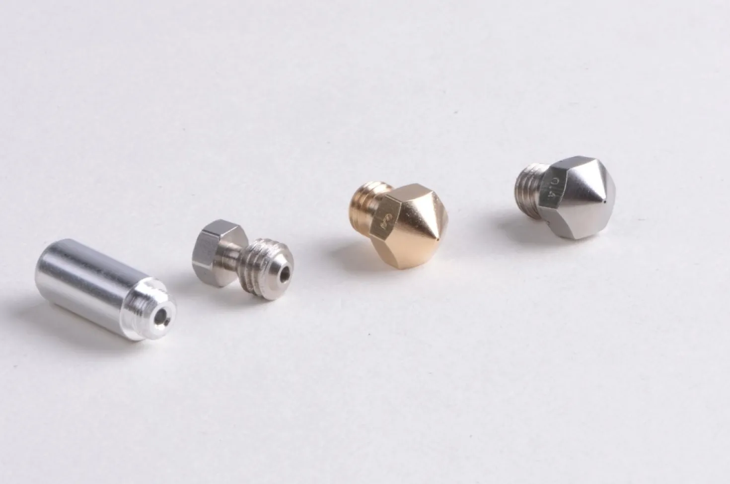 3DE All Metal Hotend Upgrade Kit (Brass)