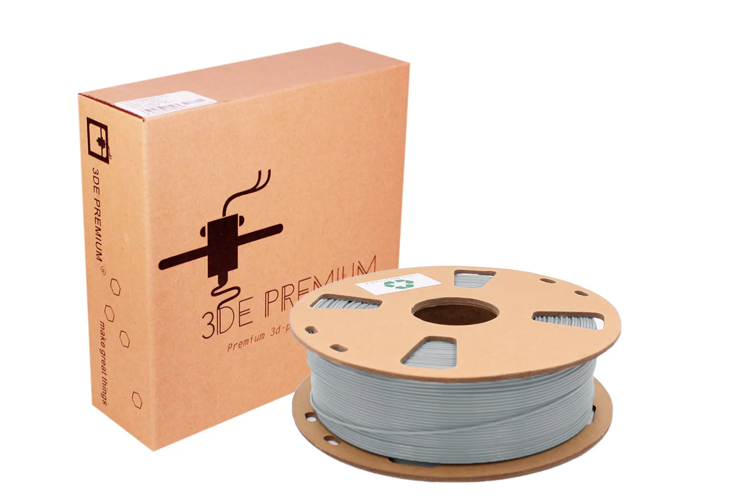 3DE Premium - ASA+ - Grey - 2.85mm - 1kg