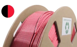 3DE Premium - BiColor - PLA Silky - Red & Black - 1.75mm - 1kg