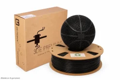 3DE Premium - PEBA Flexible PLA - 54D - All Black - 1.75mm - 1kg