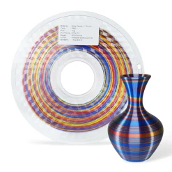 3DE Premium - PLA - Candy Rainbow - Blue, Red, Gold - 1.75mm - 1kg - Limited Edition