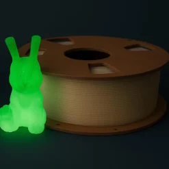 3DE Premium - PLA - Glow'n'Glitter Green - 1.75mm - 1kg