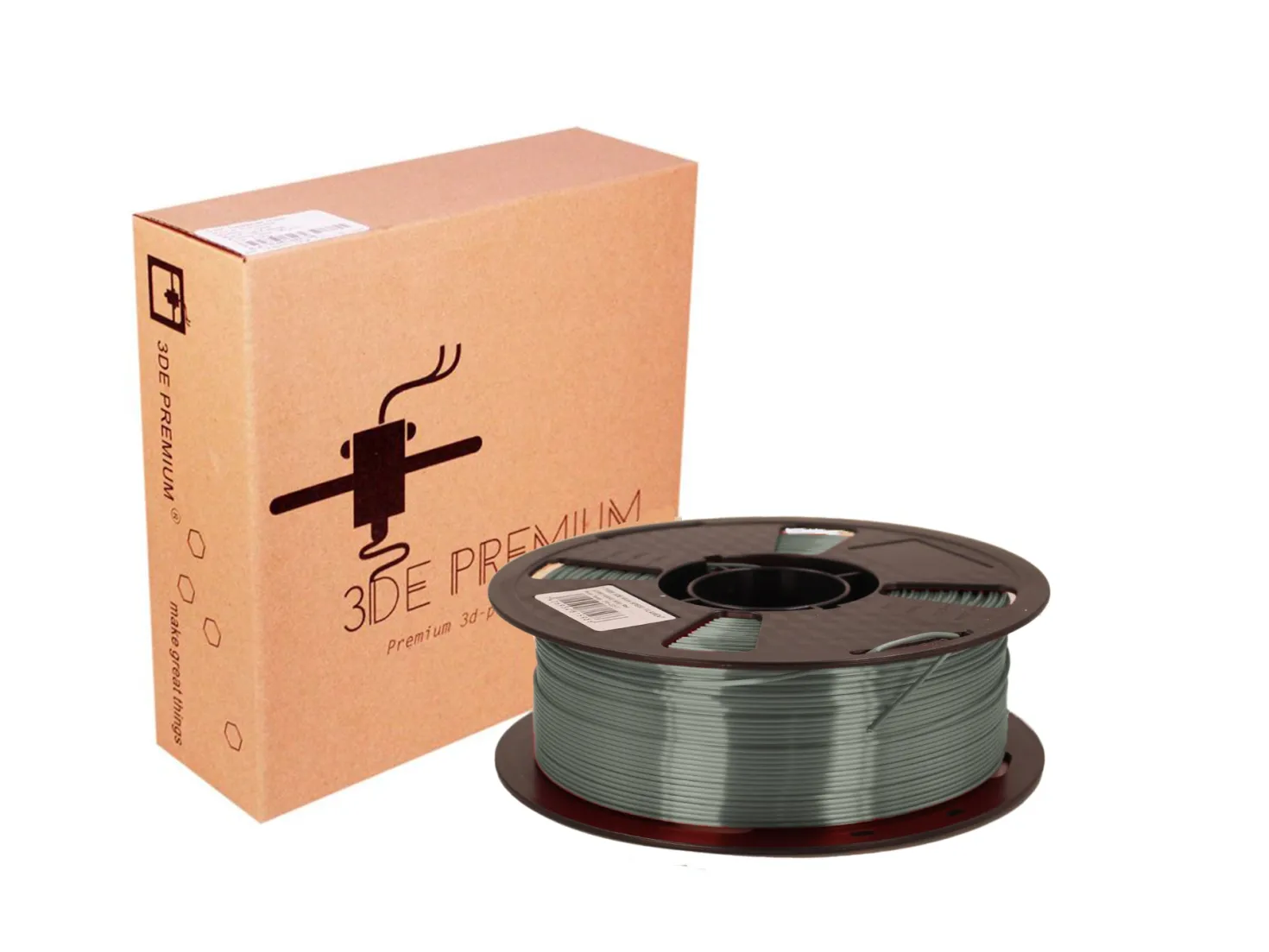 3DE Premium - PLA High Speed - Silky Bronze - 1.75mm - 1kg