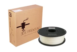 3DE Premium - PLA Matt - Ghost White - 1.75mm - 1kg