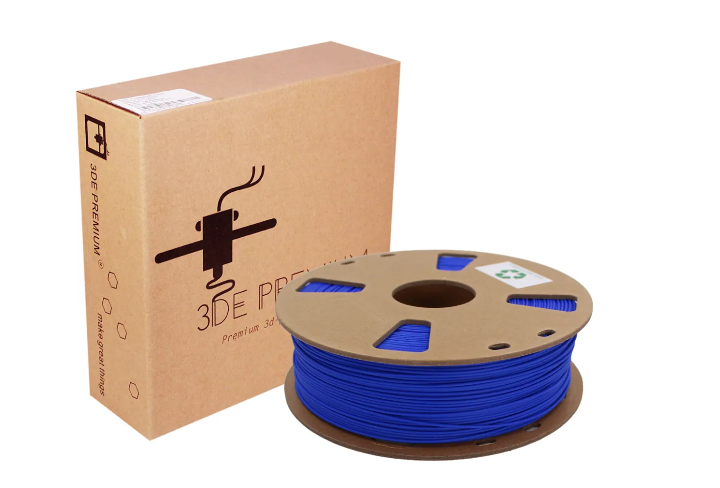 3DE Premium - PLA Matt - Marine Blue - 1.75mm - 1kg