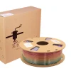 3DE Premium - PLA - Silky Rainbow Blue Violet - 1.75mm - 1kg