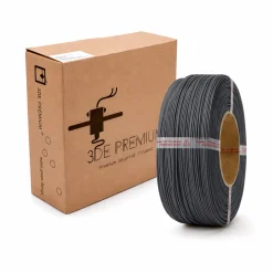 3DE Premium - PLA - Slate Grey - 1.75mm 1kg - Refill