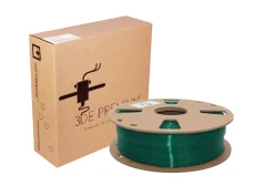 3DE Premium - PLA Transparent - Green - 1.75mm - 1kg