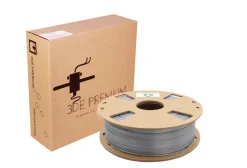 3DE Premium - PLA Transparent - Light Grey - 1.75mm - 1kg