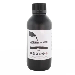 3DE Premium Resin - Standard - Black - 0.5 kg