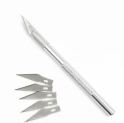 3D Model Processing Carving knife (with 6 blades)