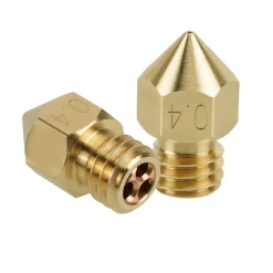 3DSUPREME - TripleFlow MK8 Brass Nozzle - 1.75mm - Ex. Ender-3/5/CR-10 (Pick a Size)