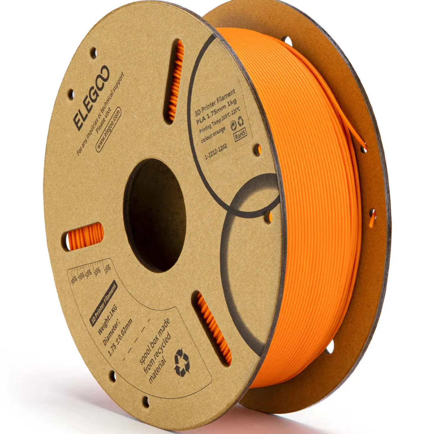 ELEGOO - PLA - Orange - 1.75mm - 1kg