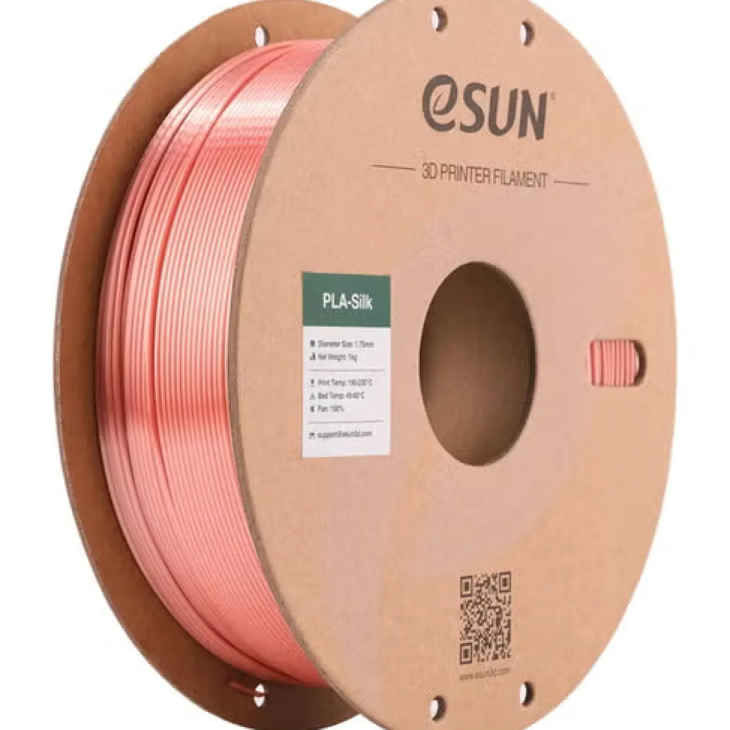 eSUN - PLA-Silk - Rose Gold - 1.75mm - 1kg