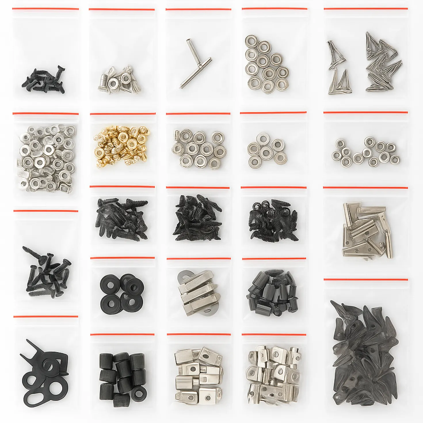Fasteners kit for voron v2.4 350mm u/box (black screw/nuts/washer etc.)