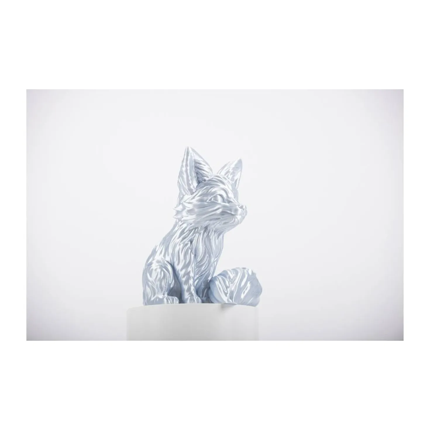 Filament PM - PLA Silk - Silver Gleam - 1.75mm - 1kg