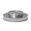 GT2 80T(6mm wide) Pulley(5mm bore) silver