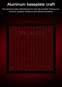 Heatbed - Ex. CR-6 SE - 235x235mm