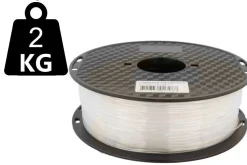 2kg - 3DE Premium - PETG - Transparent - 1.75mm