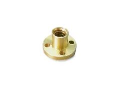 Lead Screw Nut 8mm - 2mm Pitch - 4mm Lead - Brass
